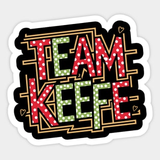 Team Keefe Sticker